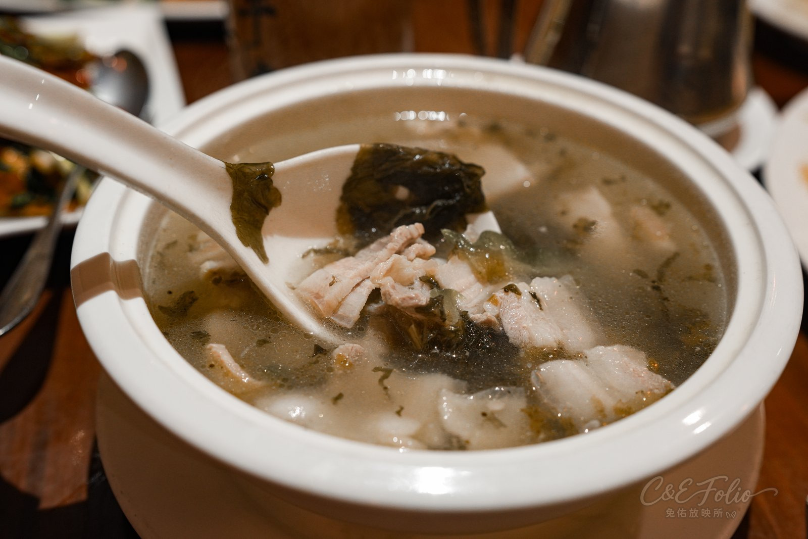 福菜肉片湯