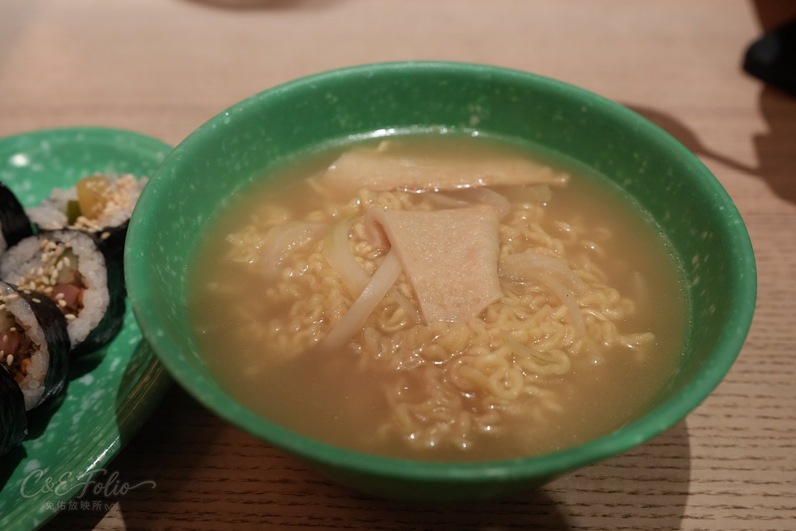 韓式拉麵特寫